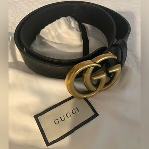 Gucci leather belt
